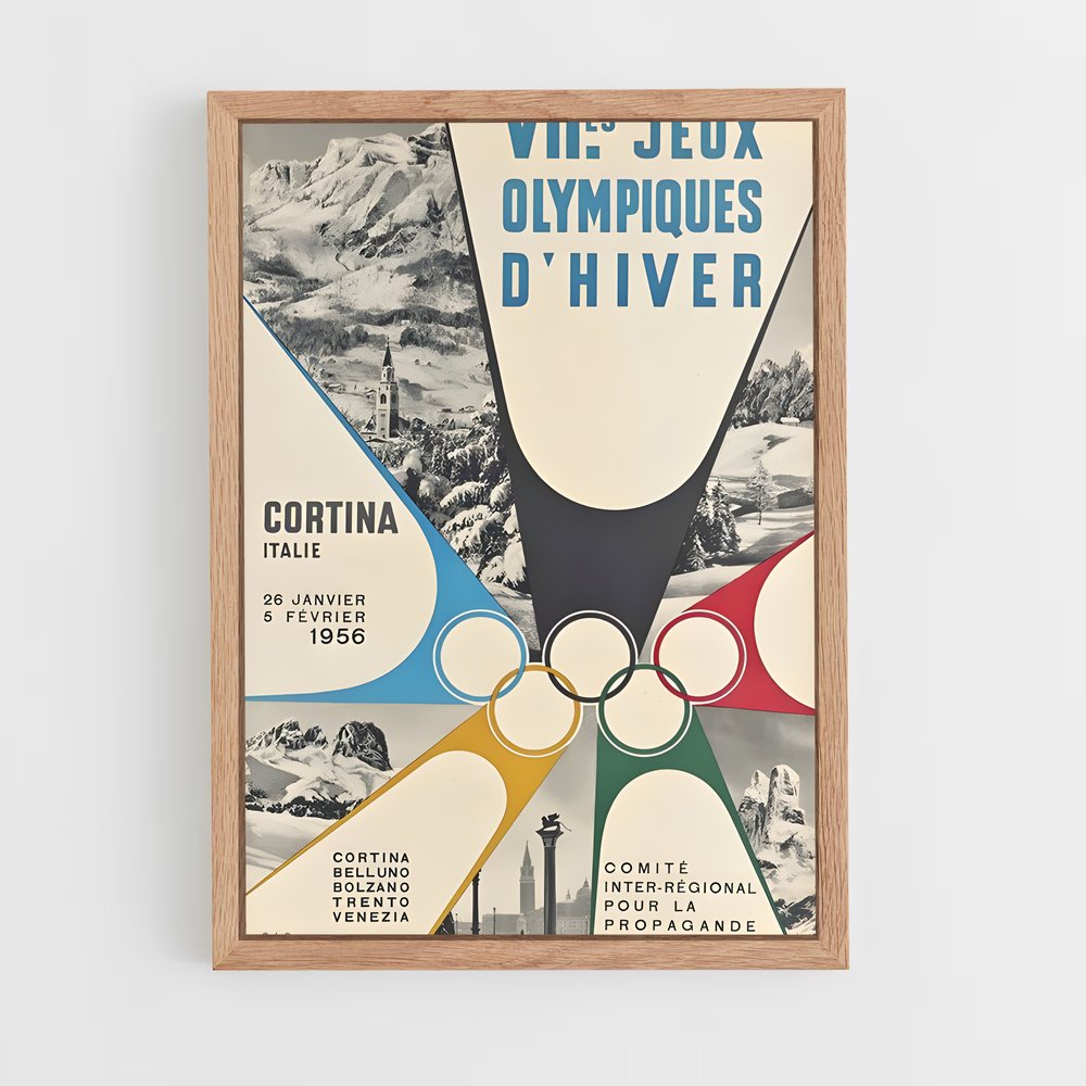 Poster Winter olympics – affiche Jeux Olympiques (vue 4)
